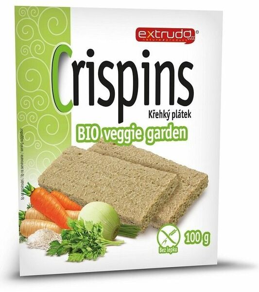 Extrudo  BIO veggie garden křehký plátek 100 g porovnat ceny