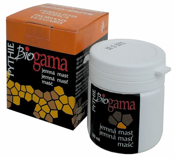 Pythie Biogama jemná mast 50ml porovnat ceny