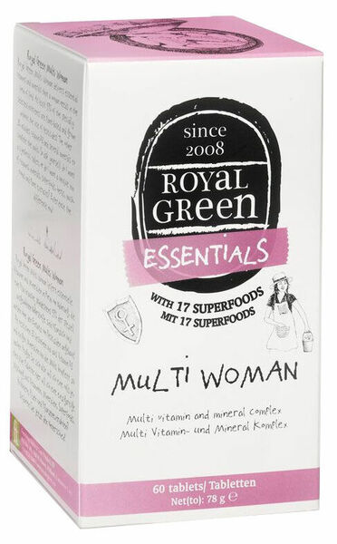 Royal Green  Bio Multivitamín pro ženy 60 tablet porovnat ceny