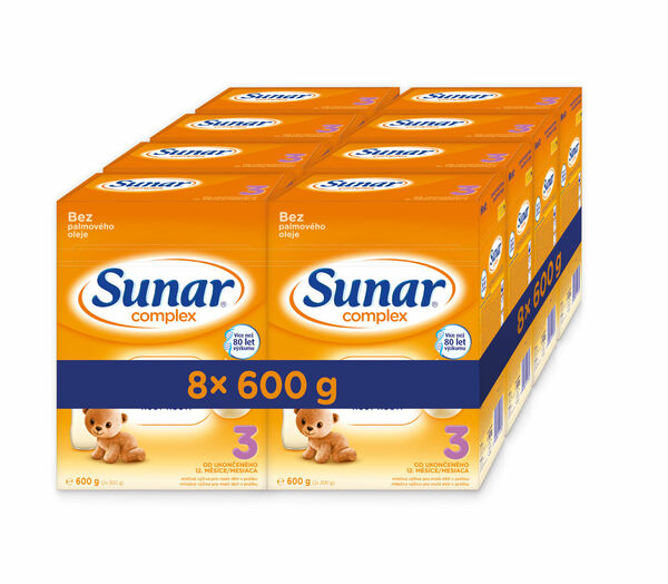 Sunar Complex 3 8x600 g porovnat ceny