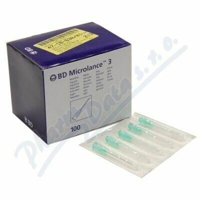BD Microlance Inj. jehla 21G 0.80x40 zelená 100ks porovnat ceny