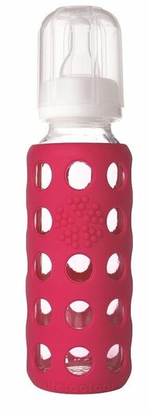 Lifefactory kojenecká láhev 250ml raspberry porovnat ceny