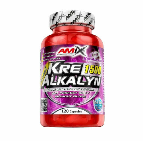Amix Kre-Alkalyn 120 kapslí porovnat ceny