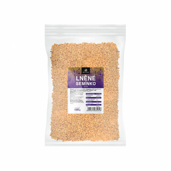 ALLNATURE Lněné semínko zlaté 1000 g porovnat ceny