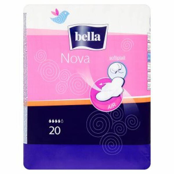 BELLA Nova Tradiční hygienické vložky s křidélky 20 ks porovnat ceny