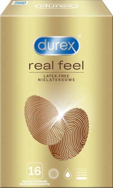 Durex Real Feel Kondomy 16ks porovnat ceny