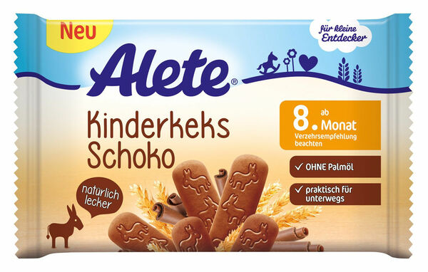 Alete Sušenky kakaové 8m+ 45 g porovnat ceny