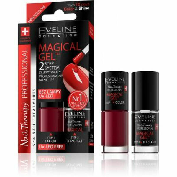 EVELINE Péče o nehty odstín Rudá 2x5 ml porovnat ceny