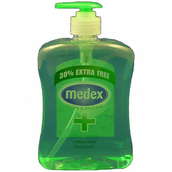MEDEX Antibakteriální tekuté mýdlo na ruce aloe vera 650 ml porovnat ceny