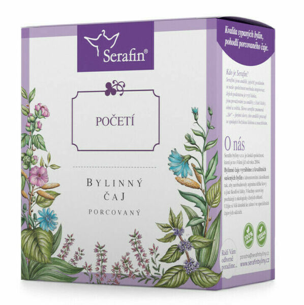 Serafin Početí - bylinný čaj porcovaný 15x2,5g porovnat ceny