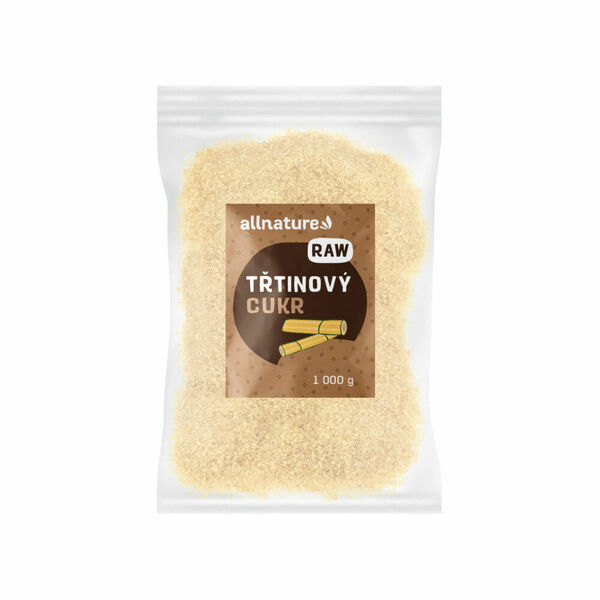 ALLNATURE Třtinový cukr nerafinovaný 1000 g RAW porovnat ceny
