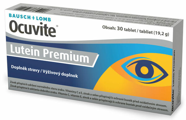 Ocuvite Lutein Premium 30 tablet porovnat ceny