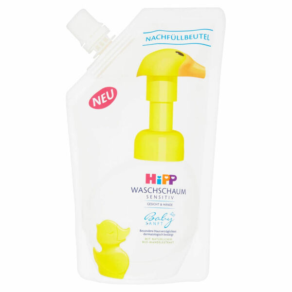 HiPP Babysanft Pěna na mytí Kachna Náhradní náplň (Kachna) 250 ml porovnat ceny
