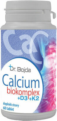 Dr. Bojda Calcium Biokomplex s vit. D3 a K2 60tablet porovnat ceny