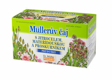 Dr.Muller  Müllerův čaj s jitrocelem a mateřídouš.n.s.20x1.5g porovnat ceny