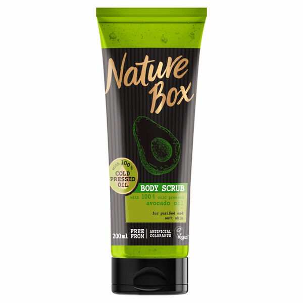 NATURE BOX Tělový peeling Avocado 200 ml porovnat ceny