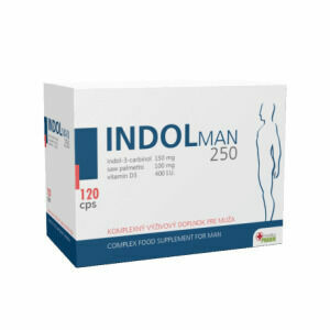 Medikapharm  Indol Man 250 120 kapslí porovnat ceny
