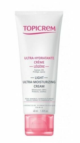 Topicrem Ultra-hydratační lehký pleťový krém 40ml porovnat ceny