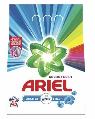 Ariel Color Fresh Prací prášek 45 pracích dávek porovnat ceny