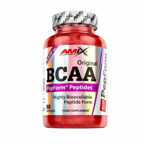 Amix BCAA PepForm Peptides, 90cps porovnat ceny