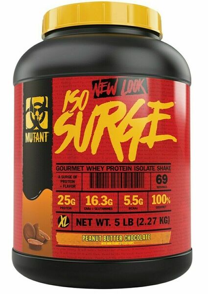 PVL Mutant Iso Surge arašídové máslo s čokoládou 2270g porovnat ceny