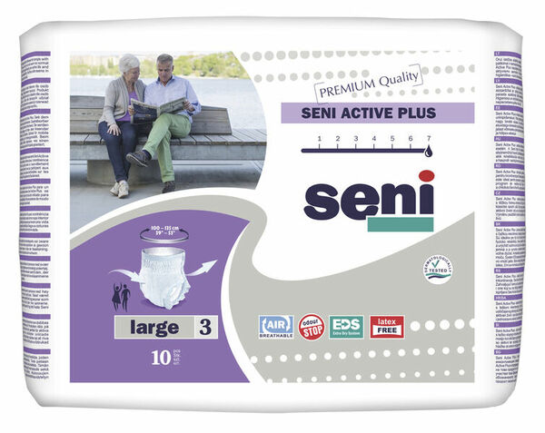 Seni Active Plus Large 10ks ink. plen. kalh. porovnat ceny