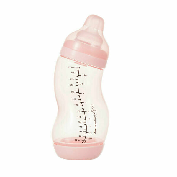 Difrax S-baby lavička Anticolic růžová 310ml porovnat ceny