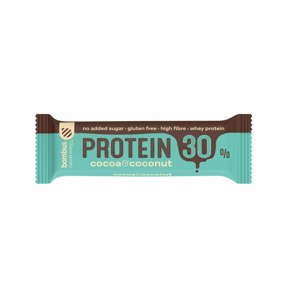BOMBUS Protein 30% kakao a kokos 50 g porovnat ceny