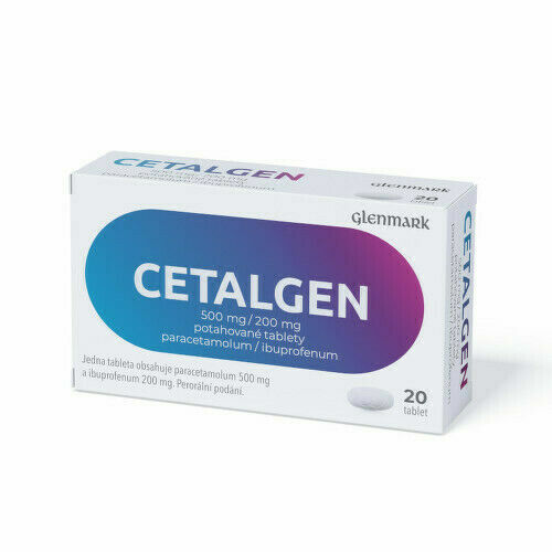 CETALGEN 500MG/200MG potahované tablety 20 II porovnat ceny