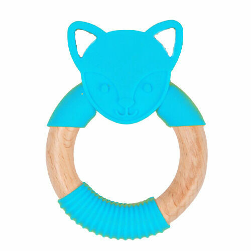 Bo Jungle Kousátko B-TEETHER ANIMAL WOOD Blue Fox porovnat ceny