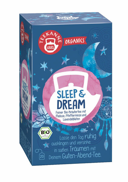 Teekanne Organics BIO Sleep & Dream čaj porcovaný 20x1,7 g porovnat ceny