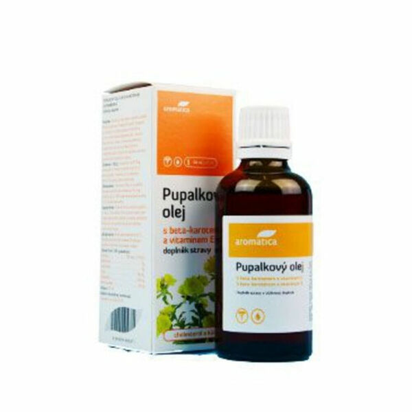 AROMATICA Pupalkový olej s beta-karotenem a vitamínem E 50 ml porovnat ceny