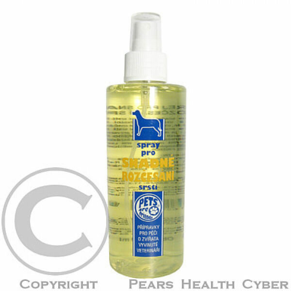Spray pro snadné rozčesávání srsti pes 200ml TOPVET porovnat ceny