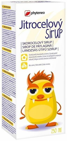 Phyteneo Jitrocelový sirup bez cukru 250ml porovnat ceny