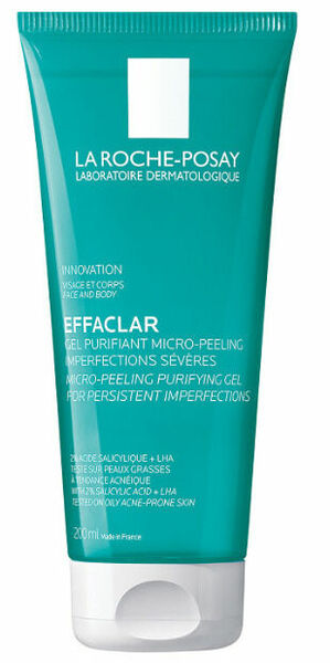 La Roche-Posay Effaclar Čisticí peelingový gel pro mastnou a problematickou pleť 200ml porovnat ceny