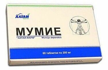 Mumio Altajské tbl.60 porovnat ceny