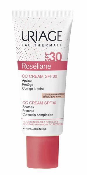 Uriage Roséliane CC Tónovaný krém pro citlivou pleť se sklonem k zčervenání SPF 30 40 ml porovnat ceny