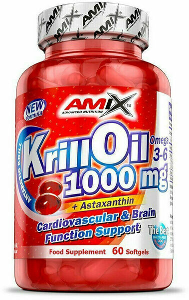 AMIX Krill Oil 1000, 60 tobolek porovnat ceny