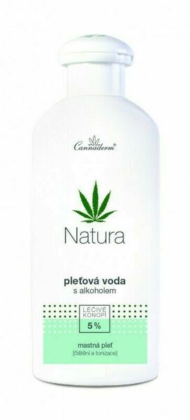 Cannaderm Natura pleťová voda na mastnou 200ml porovnat ceny