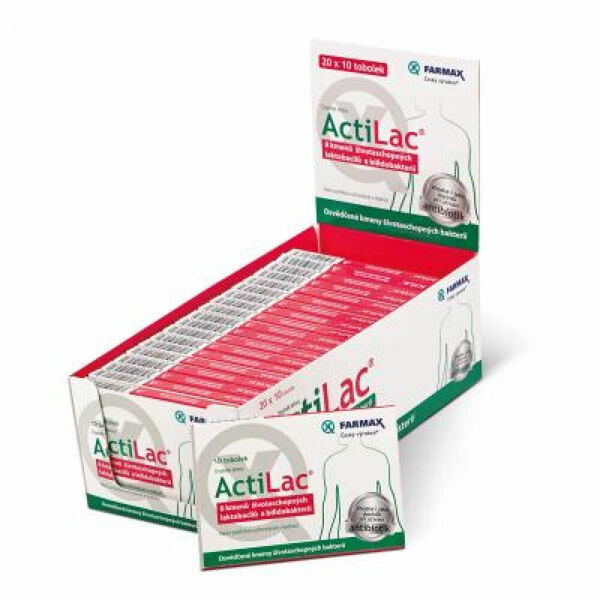 FARMAX Actilac Box 20x10 tobolek porovnat ceny