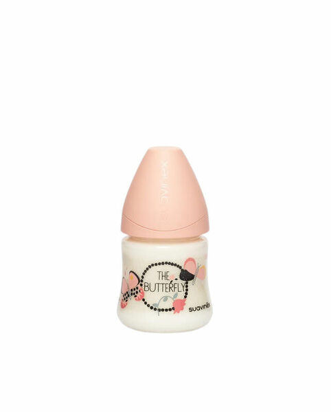 Suavinex Láhev kulatá savička latex oranžový motýl 150ml porovnat ceny