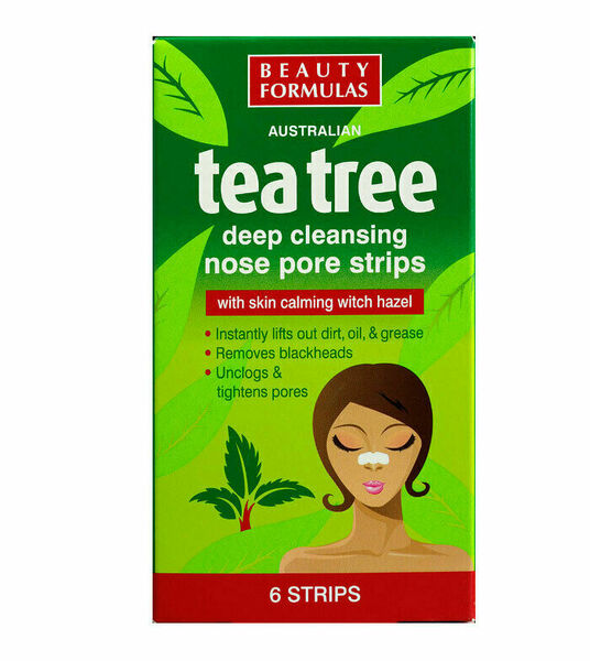 BeautyFormulas  Beauty Formulas Tea tree čistící pásky na nos 6ks porovnat ceny