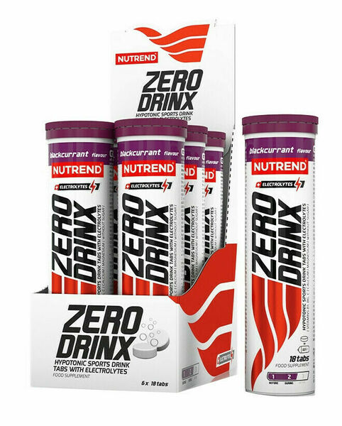 Nutrend Zerodrinx černý rybíz 18tablet porovnat ceny