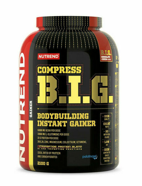 Nutrend Compress B.I.G. čokoláda+kakao 5000g porovnat ceny