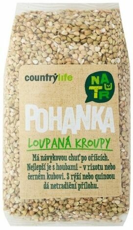 Country Life Pohanka loupaná kroupy 500g porovnat ceny