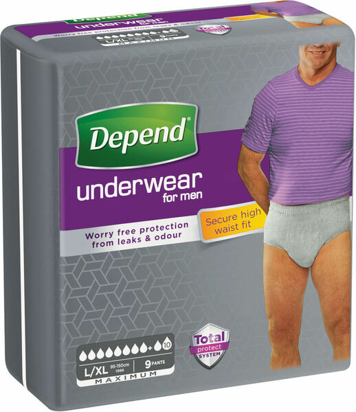 Inkont.kalh.abs.DEPEND Maximum L/XL pro muže 9ks porovnat ceny