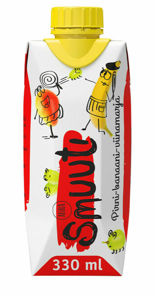Aura Smuuti Hruška, banán, hrozny 330ml tetra porovnat ceny