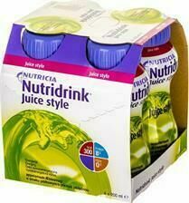 Nutridrink Juice Style jablko perorální roztok 4x200ml porovnat ceny