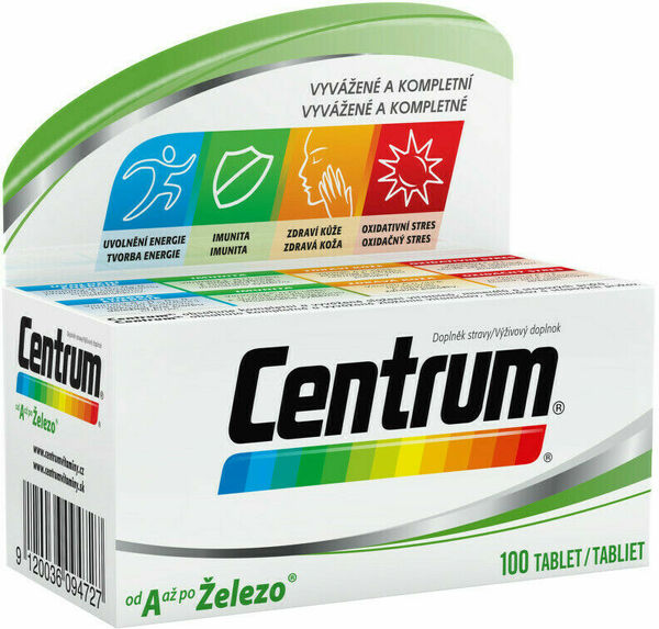 Centrum AZ s Multi-Efektem 100 tablet porovnat ceny