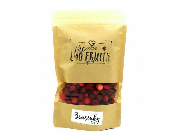 GOODIE Lyofilizované brusinky 45g porovnat ceny